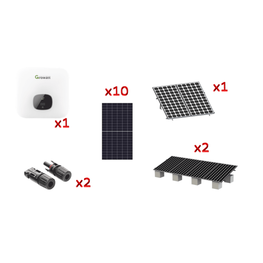 Kit Solar Growatt 6 kW