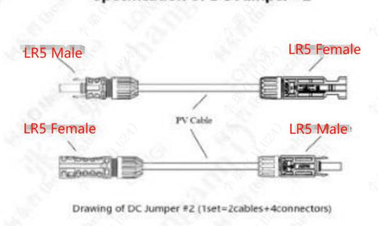 Jumper MC4 1 m
