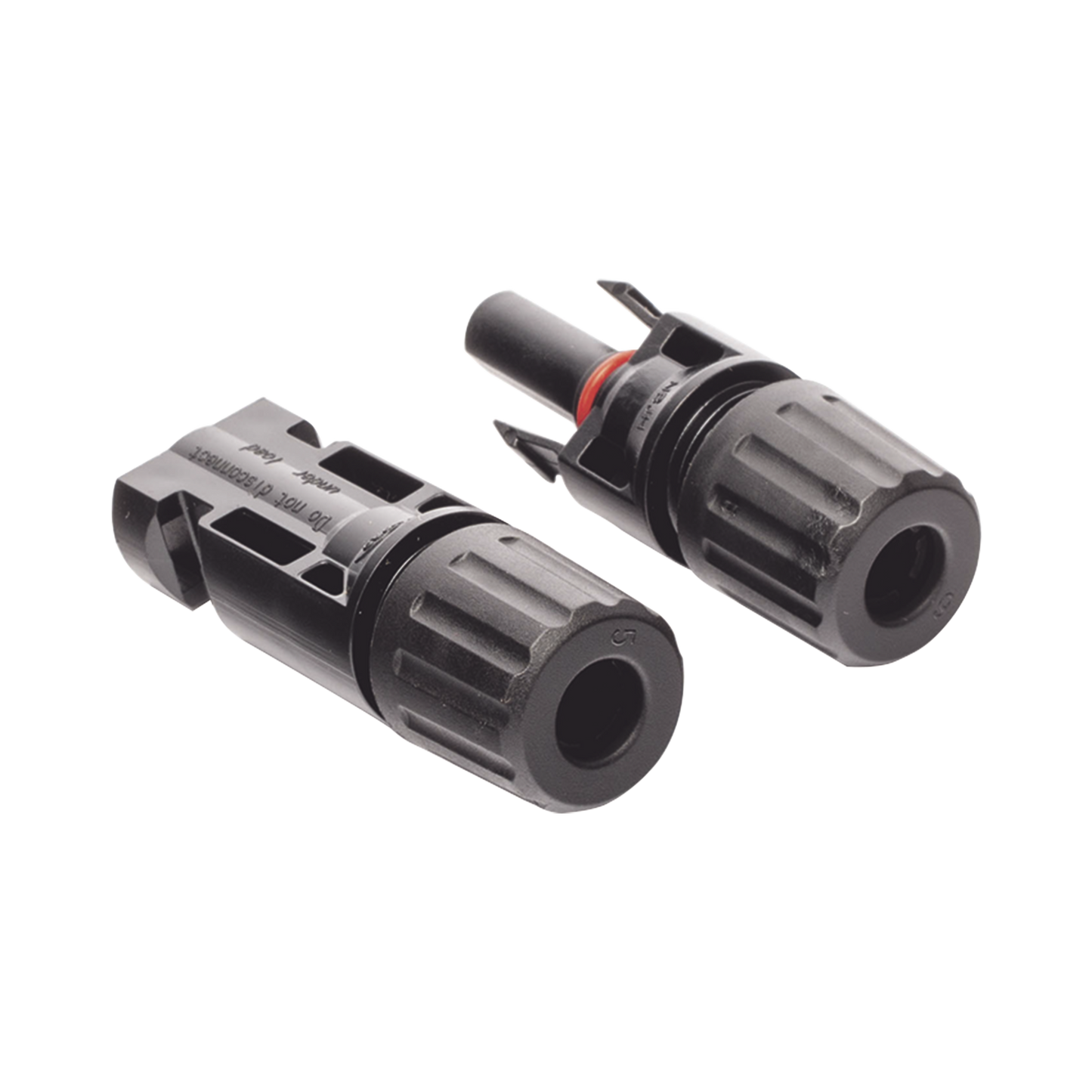 Conector MC4 macho y hembra