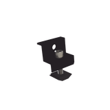 Sujetador final negro EPCOM EPLECN230/35B para panel solar de 30 a 35 mm, riel 5 y 8