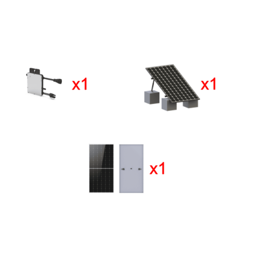 Kit Solar Hoymiles 500 W