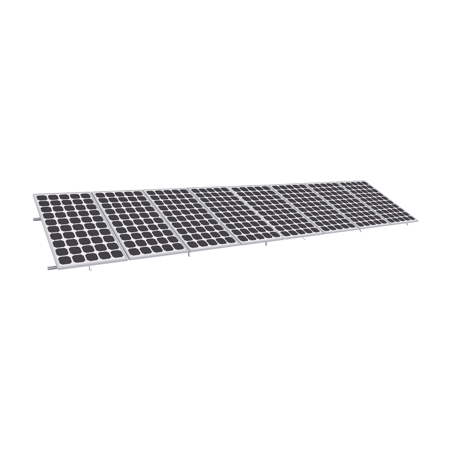 Montaje solar ajustable para paneles de 550 a 660W