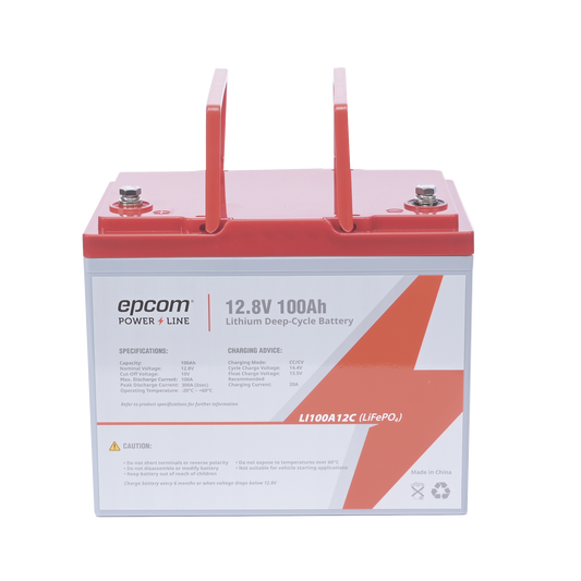Batería de litio EPCOM Powerline 12.8V 100Ah
