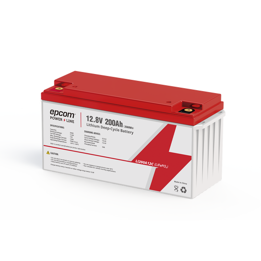 Batería de litio EPCOM Powerline 12.8V 200Ah
