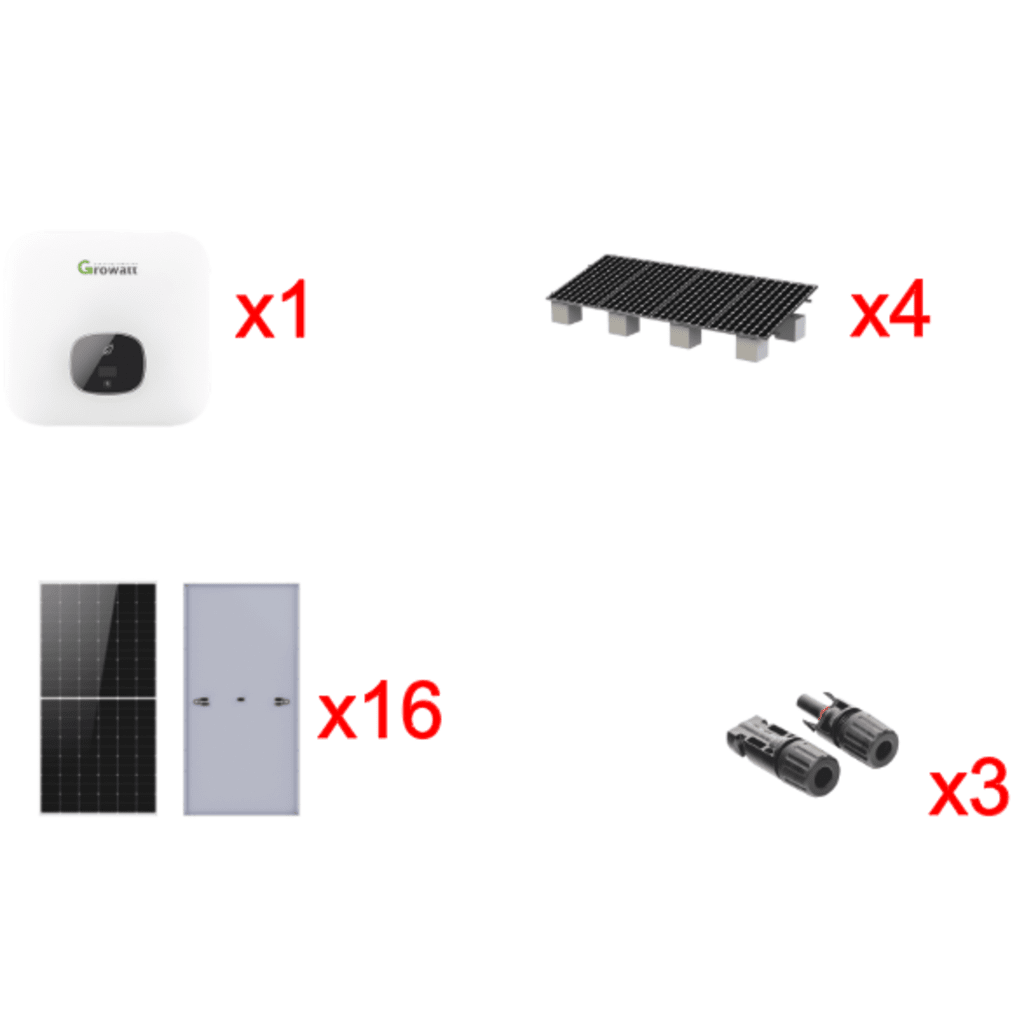 Kit Solar Growatt 10 kW
