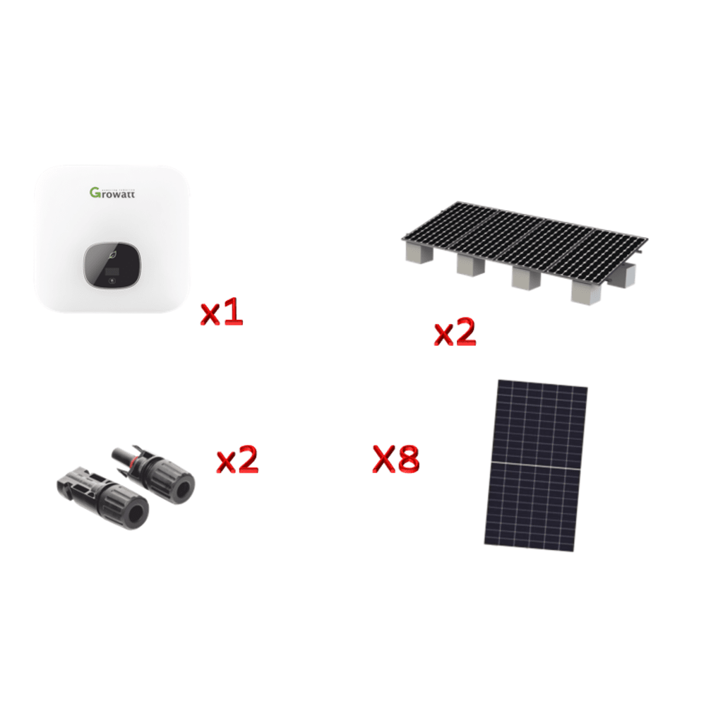 Kit Solar Growatt 5 kW
