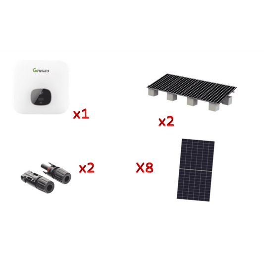 Kit Solar Growatt 5 kW