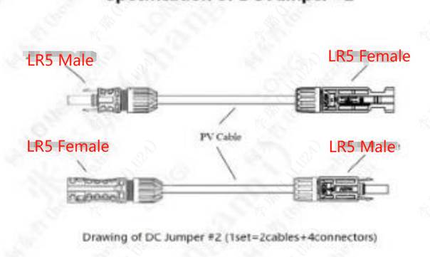 Jumper MC4 1 m