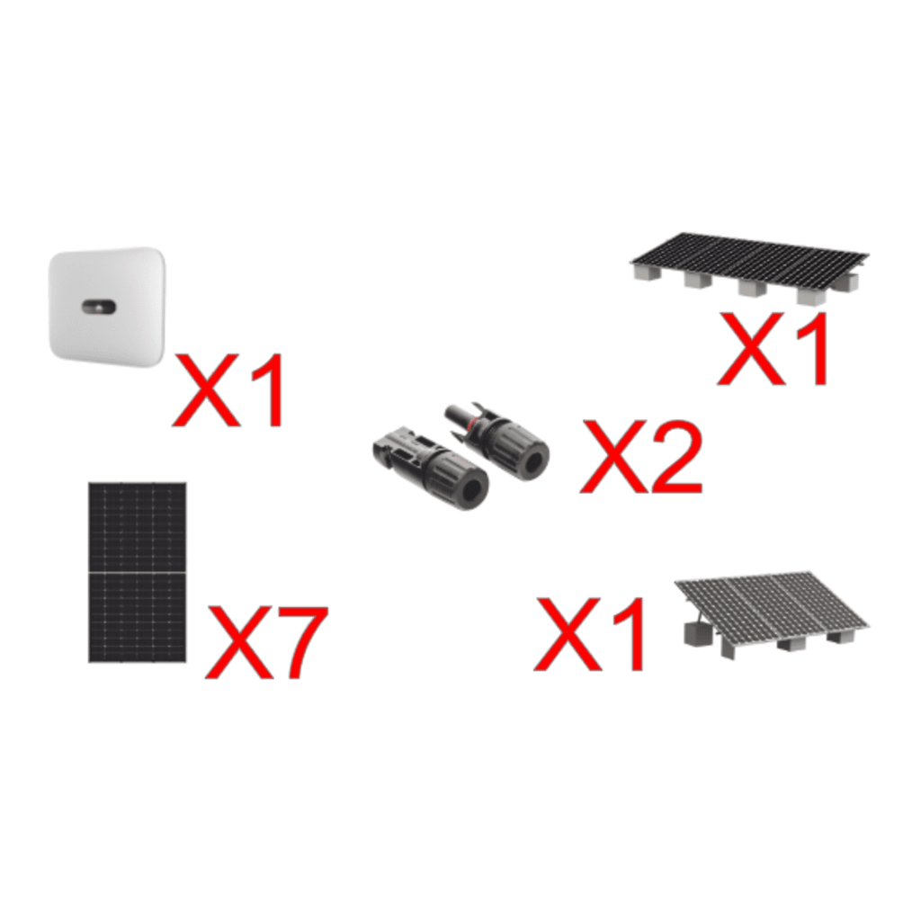 Kit Solar Huawei 4 kW
