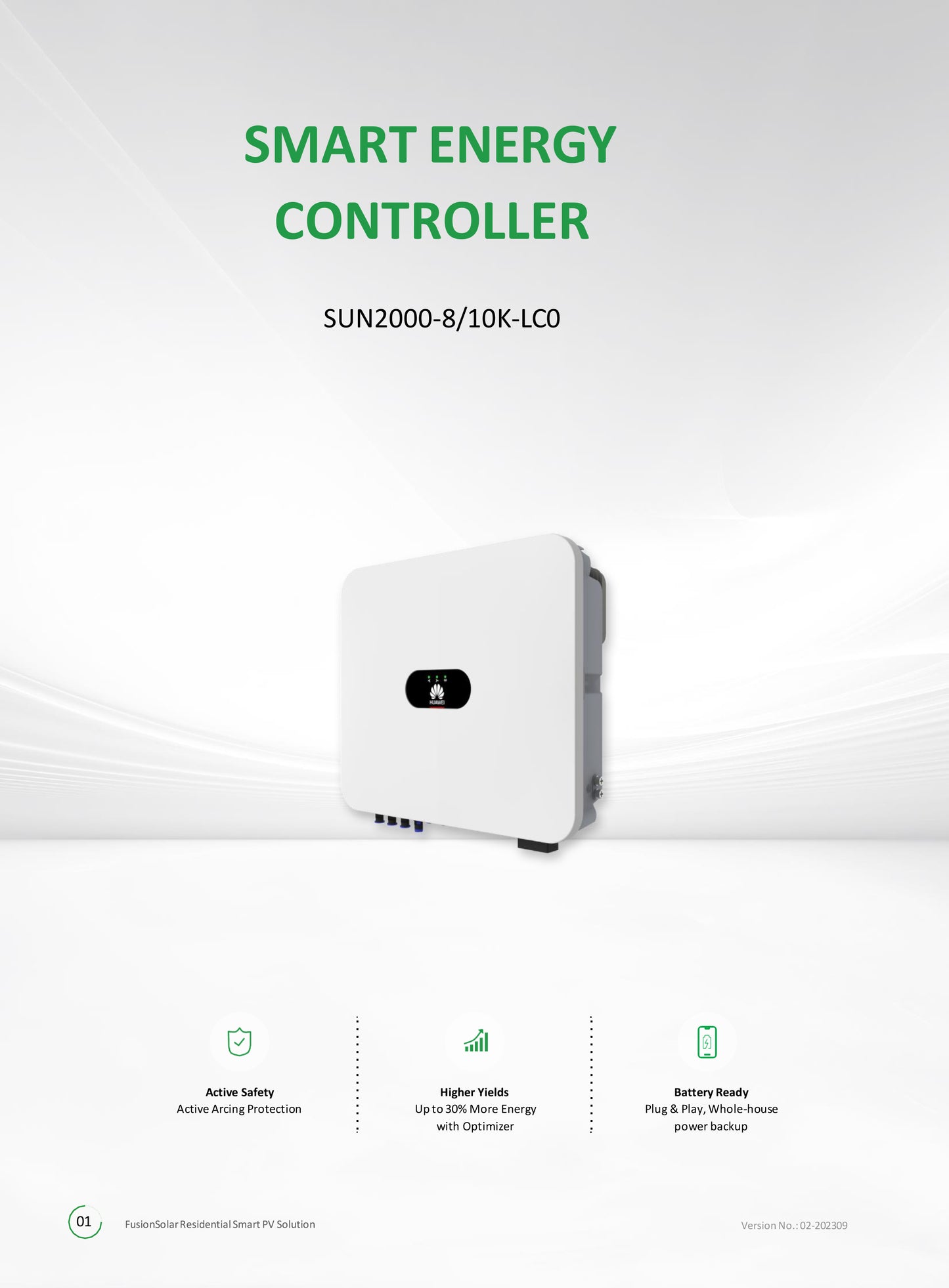 Inversor híbrido Huawei 8kW