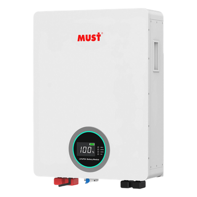 Batería LiFePO4 / 51.2V / 100Ah / 5.12 kWh / ≥6000 Ciclos / BMS Inteligente / CAN-RS485-WiFi / -20°C a 60°C